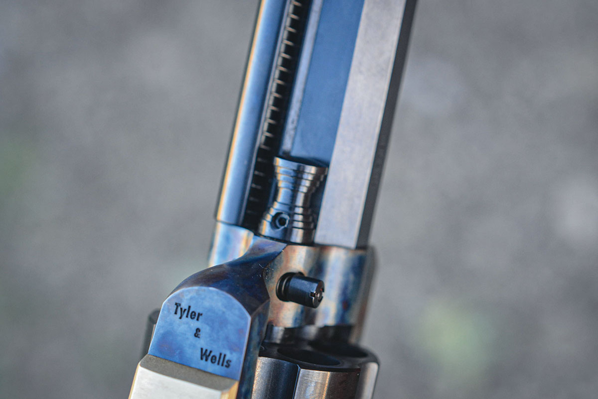 The Brasshawk features a Keith style No. 5 base pin from Belt Mountain.